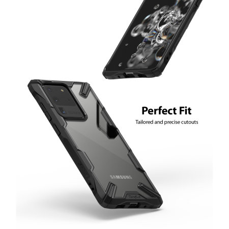 Ringke Fusion X Samsung Galaxy S20 Ultra Kotelo lujatekoinen - Musta