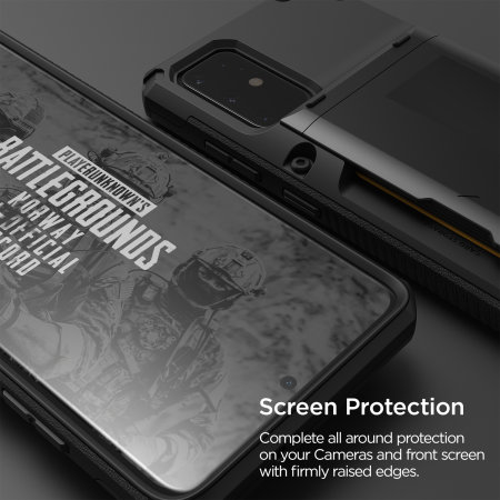 VRS Damda Glide Pro Samsung Galaxy S20 Tough Case - Black