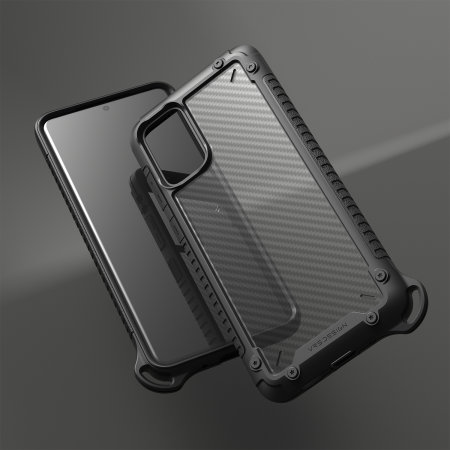 VRS Damda Crystal Mixx Pro Samsung Galaxy S20 Plus Case - Carbon Black