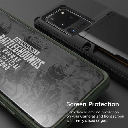 VRS Damda Glide Pro Samsung Galaxy S20 Ultra Tough Case - Green