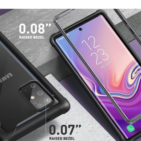 i-Blason Ares Samsung Galaxy S20 Plus Hülle Und Schirm-Schutz Schwarz