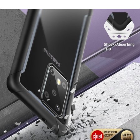 i-Blason Ares Samsung S20 Ultra Hülle & Displayschutzfolie - Schwarz