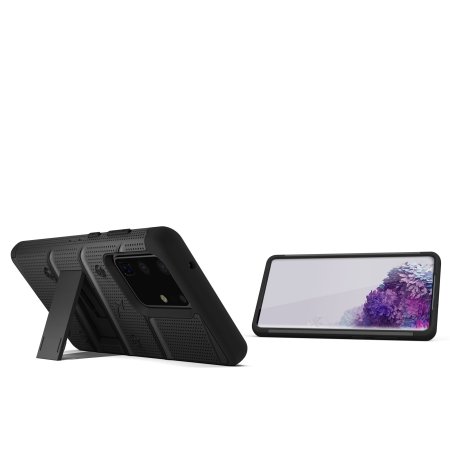 Zizo Bolt Samsung Galaxy S20 Ultra Tough Case - Black