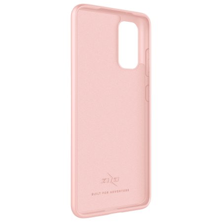 Zizo Revolve Series Samsung S20 Thin Ring Case - Rose Quartz