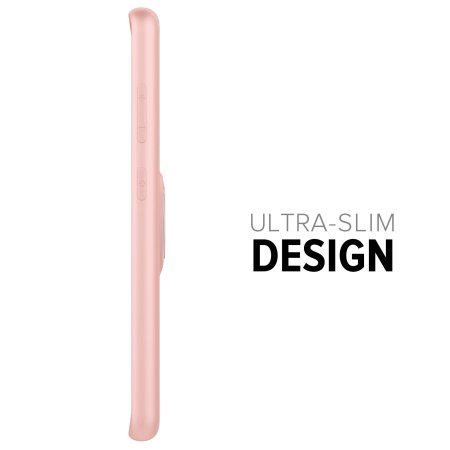 Zizo Revolve Samsung Galaxy S20 Hoesje & Ring - Rose Quartz