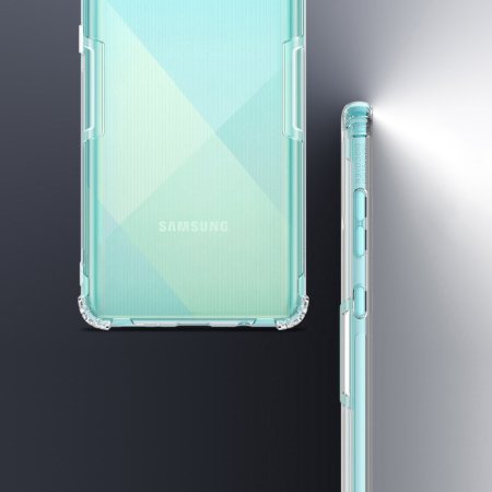 Nillkin Nature Gel Ultra Slim Samsung Galaxy A71 Hülle - Rauch