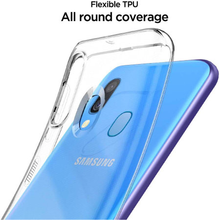 Spigen Liquid Crystal Samsung Galaxy A40 Case - Clear