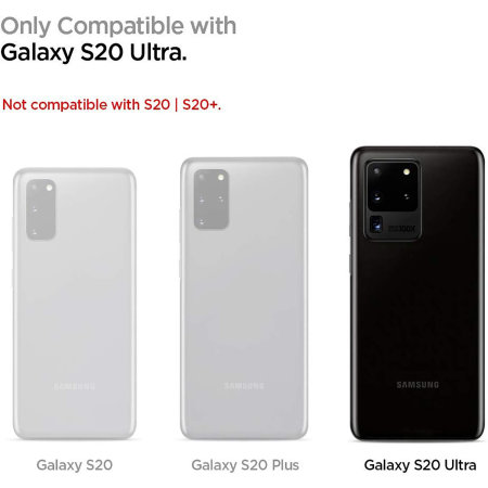 Coque Samsung Galaxy S20 Ultra Spigen Thin Fit – Noir mat