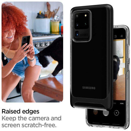 Spigen híbrido neo Samsung Galaxy S20 Ultra Caja - Transparente