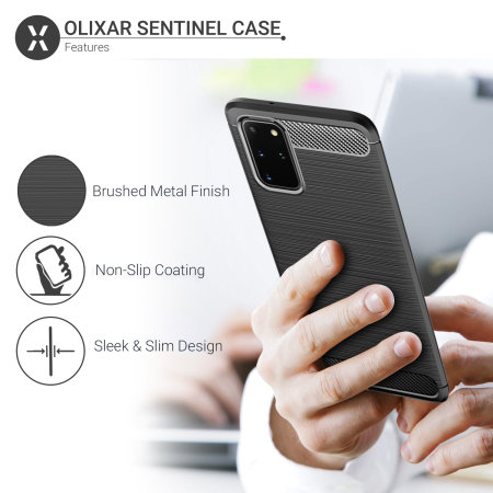 Olixar Sentinel Samsung S20 Plus Case And Glass Screen Protector