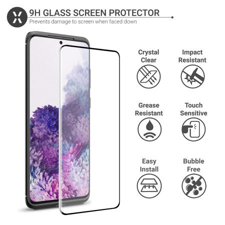 Olixar Sentinel Samsung S20 Plus Case And Glass Screen Protector