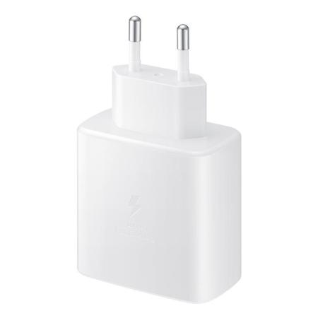 Official Samsung S20 PD 45W Fast Wall Charger - EU Plug - White