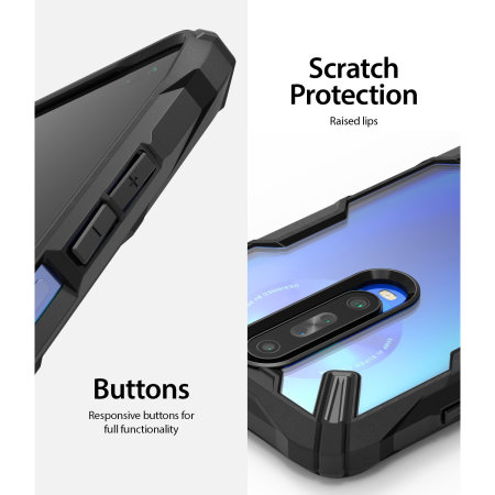 Ringke Fusion X Xiaomi Redmi K30 Tough Case - Black