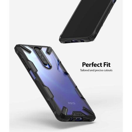 Ringke Fusion X Xiaomi Poco X2 Tough Case - Black