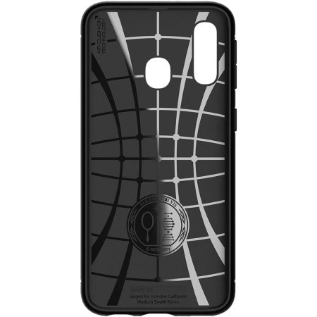 Spigen Rugged Armor Samsung Galaxy A40 Case - Matte Black