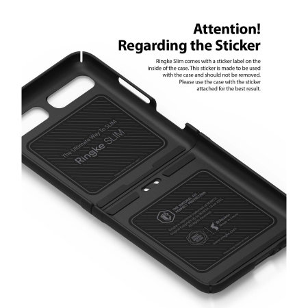 Ringke Slim Samsung Galaxy Z Flip Tough Case - Black