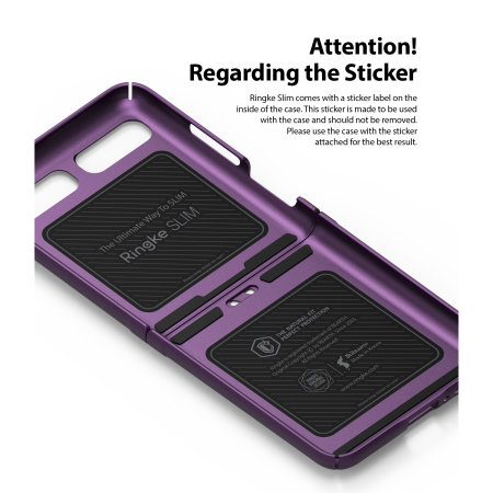 Ringke Slim Samsung Galaxy Z Flip Tough Case - Purple