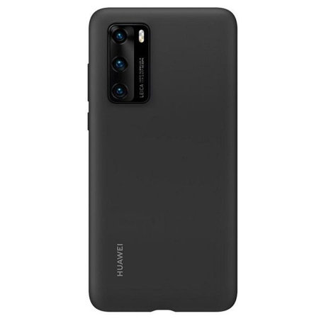Official Huawei P40 Silicone Protective Case - Black