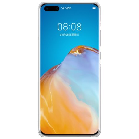 Official Huawei P40 Pro Back Cover Case - Clear