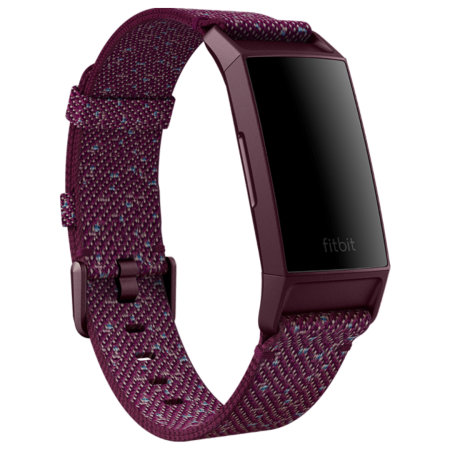 Fitbit Charge 4 Woven Band Strap - Small - Rosewood