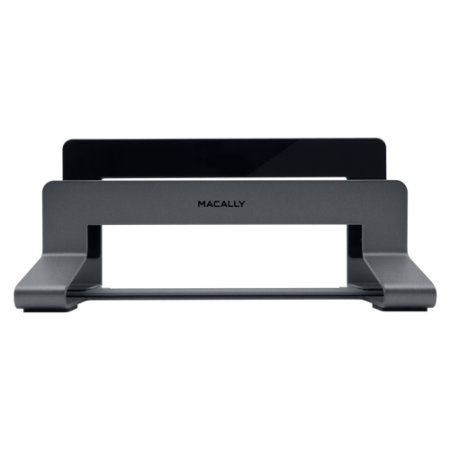 Macally Universal Vertical Laptop Stand 13"-17" - Space Grey