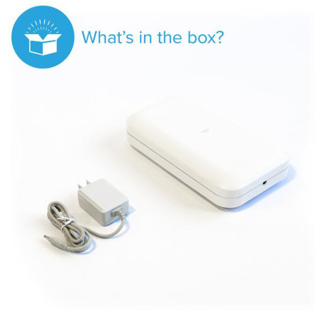 PhoneSoap 3.0 UV Smartphone Sanitiser & Charger - White