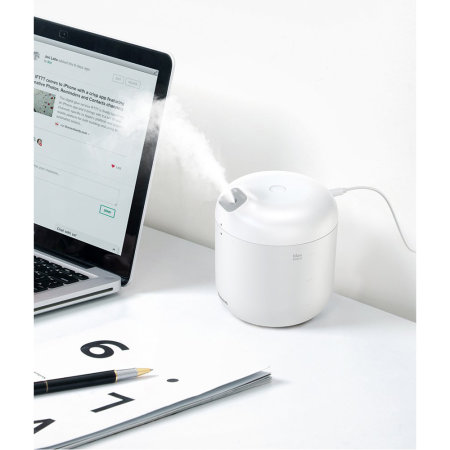 Baseus Elephant 2-in-1 Humidifier Air Purifier + LED Lamp - White