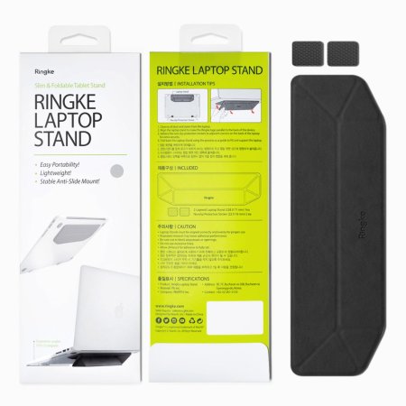 Ringke Universal Folding Laptop Stand - Black