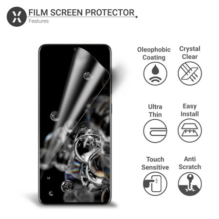 Olixar Samsung S20 Ultra Anti-Blue Light Film Screen Protector- 2 Pack