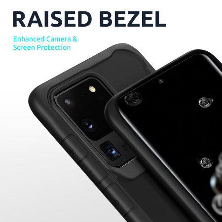 Olixar NovaShield OnePlus 8 Pro Bumper Case - Black