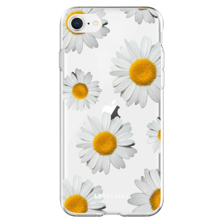LoveCases iPhone SE 2020 Gel Case - Daisy