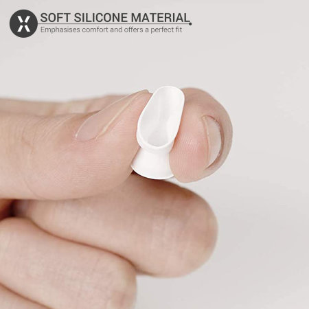 Olixar Soft Silicone Replacement Tips For Apple Airpods Pro - 3 Pack