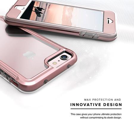 Zizo Ion Series iPhone SE 2020 Tough Case - Rose Gold