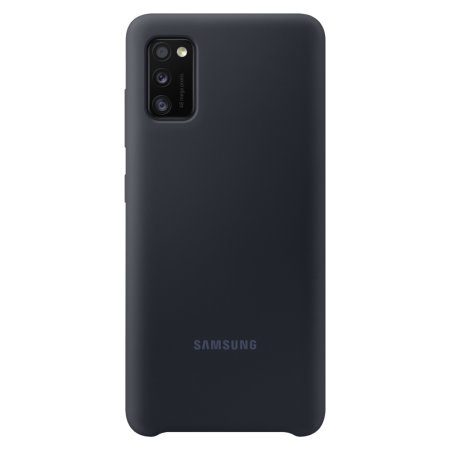 Official Samsung Galaxy A41 Silicone Cover Case - Black