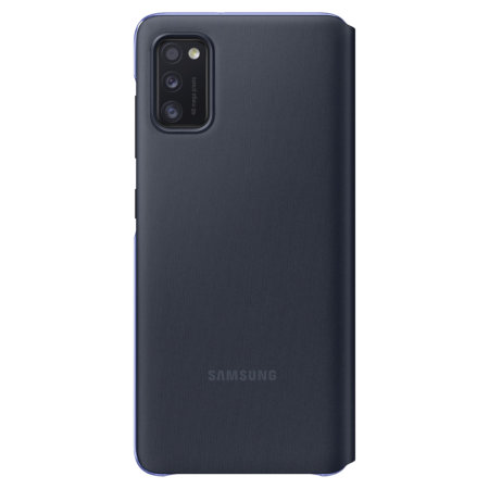 Official Samsung Galaxy A41 S View Wallet Cover - Black