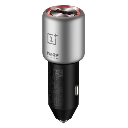 Official OnePlus Warp Charge 30W Car Charger & 1m USB-C Cable - Grey