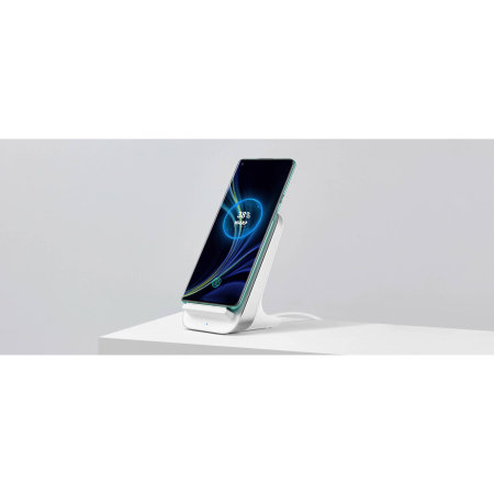 OnePlus Warp Charge 30 Wireless Charger Stand - White