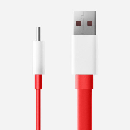 Official OnePlus Warp Charge USB-C Charging Cable 1m - Red