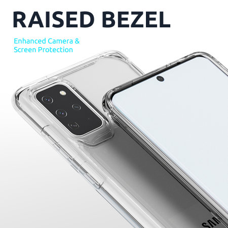 Olixar NovaShield iPhone SE 2020 Bumper Case - Clear