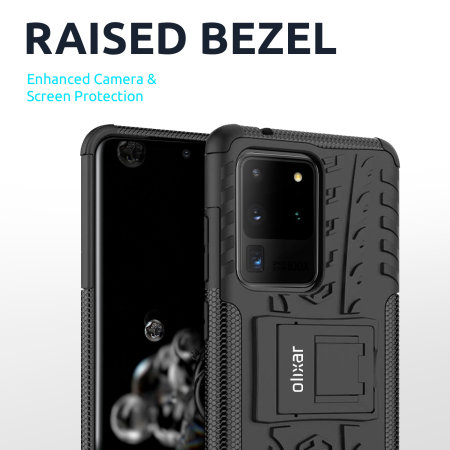 Olixar ArmourDillo iPhone SE 2020 Protective Case - Black