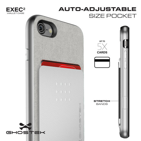 Ghostek Exec 2 iPhone SE 2020 Wallet Case - Red