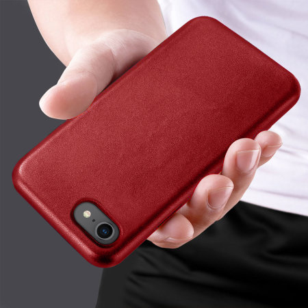 Eco-Friendly Leather iPhone 7 / 8 Case - Red