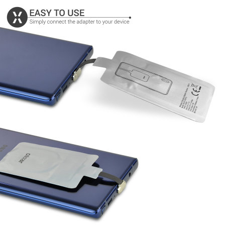 Olixar LG Stylo 5 Ultra Thin USB-C Wireless Charging Adapter - Silver