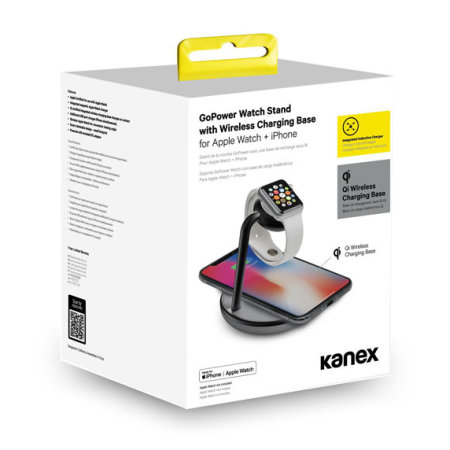 Kanex GoPower Apple Watch Qi Wireless Charging Watch Stand & Pad