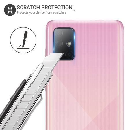 Protection d'écran Samsung Galaxy A51 Film Olixar – Pack de 2