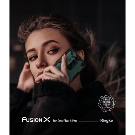 Ringke Fusion X OnePlus 8 Pro Case - Black