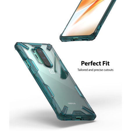 Ringke Fusion X OnePlus 8 Pro Case - Turquoise Green