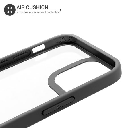 Olixar NovaShield iPhone 12 Pro Bumper Case - Black