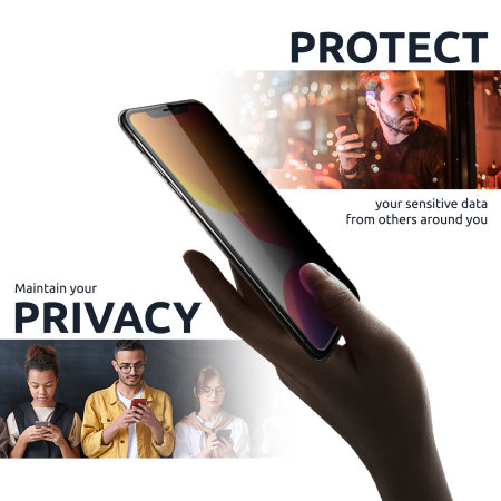 Olixar Google Pixel 4a Privacy TPU Film Screen Protector - 2 Pack
