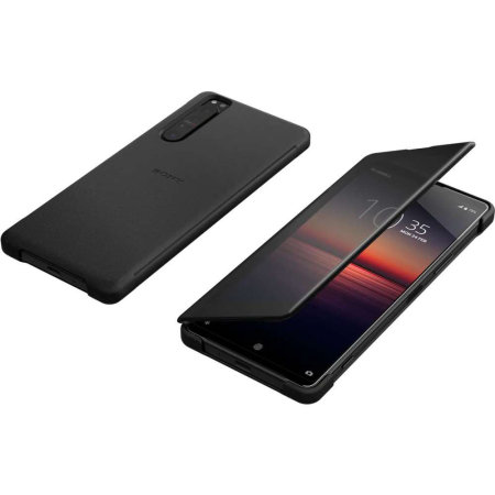 Official Sony Xperia 1 II Style Cover View Case - Black
